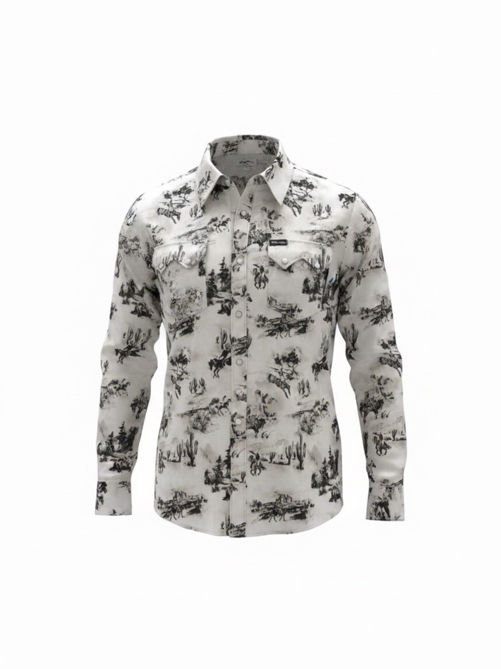 Wrangler Retro Lainey Wilson Women’s XXL Printed Button-Up Shirt